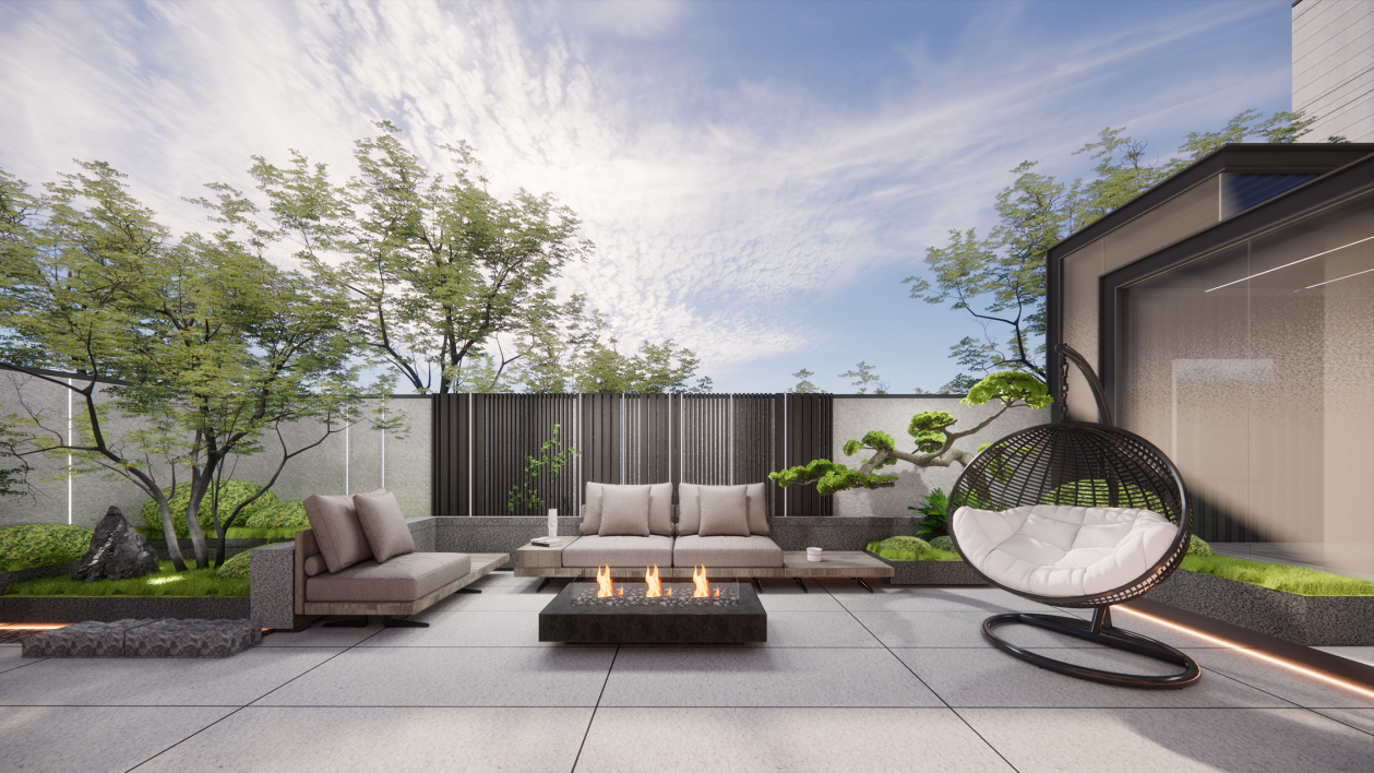 天津別墅庭院景觀設計