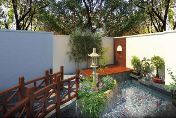 天津現(xiàn)代風庭院設計