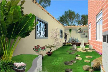 天津后花園裝修